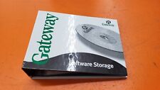 ⭐️⭐️⭐️⭐️⭐️ Vintage Gateway Software Storage Binder 2 Ring Binder 1.5
