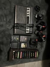 atari 2600 with games picture