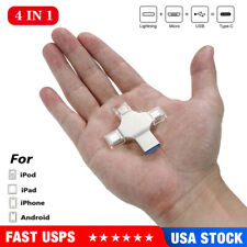 4 in 1 2TB 1TB USB 3.0 Flash Drive Memory Photo Stick for iPhone Type C Android picture