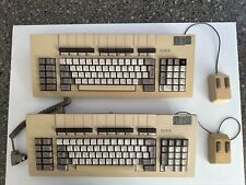 Pair of Vintage Xerox 6085 Keyboard 65D (Alps SKCM Brown) w/ attached mouse picture