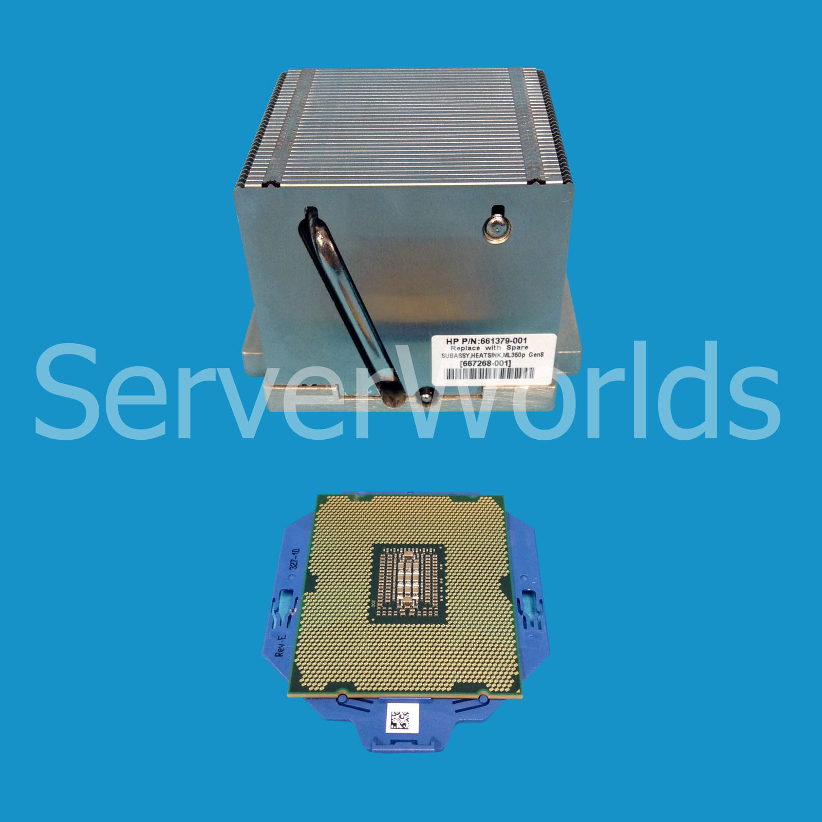 HP  ML350p Gen8 E5-2609 QC 2.4Ghz processor kit 660597-B21 660597-L21