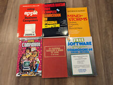 Vintage Commodore 64 Apple Computer Programming Books picture