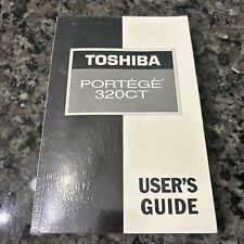 NEW Vintage Toshiba Portege 320CT Laptop USER'S GUIDE MANUAL Sealed picture