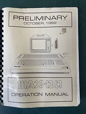 Vintage Lobo Systems MAX-80 Operation/Technical Manual 1982 picture
