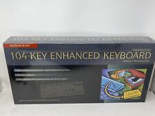 Vintage NoteWorthy 104 key windows 95 compatible Enhanced Keyboard Sealed New picture