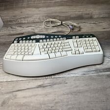 VINTAGE Microsoft Natural MultiMedia Keyboard 1.0A Ergonomic PS/ picture