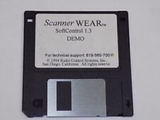 Scanner Wear SoftControl 1.3 Demo Software Vintage  3.5 Disk Windows PC Computer picture