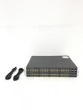 4x CISCO Catalyst 2960-X WS-C2960X-48FPS-L 48 Ports Rackmount Network Switch Rea picture