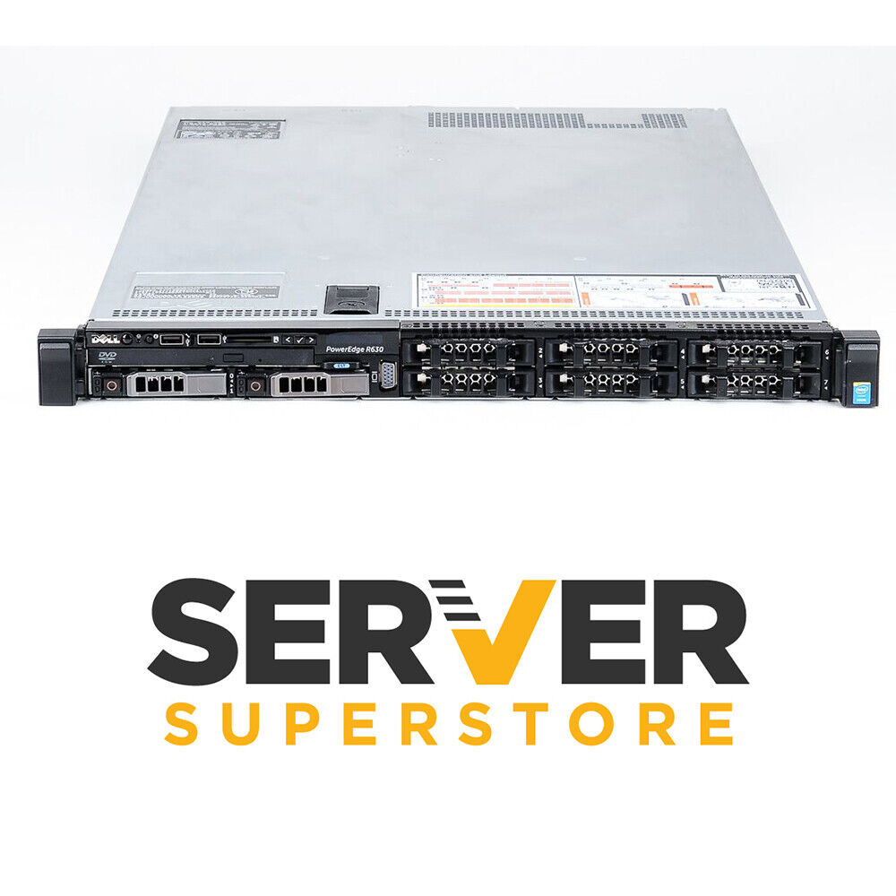 Dell Poweredge R630 Server 2x E5-2650 V4 - 24 Cores H730 256GB RAM 4x 600GB SAS