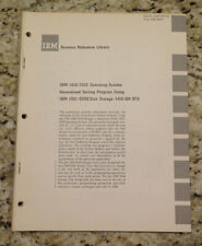 Vintage IBM 1410/7010 Operating System Generalized Sorting Disk Storage SM-972 picture