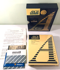 1984 ASCII Express telecommunications, vintage manual & software, Apple II,DOS 3 picture