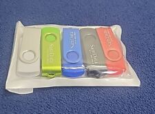 8Gb Flash Drive 5 Pack Assorted Colors Flash Drive, 8 Gig Thumb Drive picture