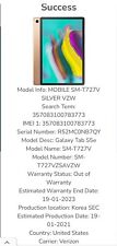 Samsung Galaxy Tab S5e SM-T727V 64GB, Wi-Fi, 10.5in - Silver picture