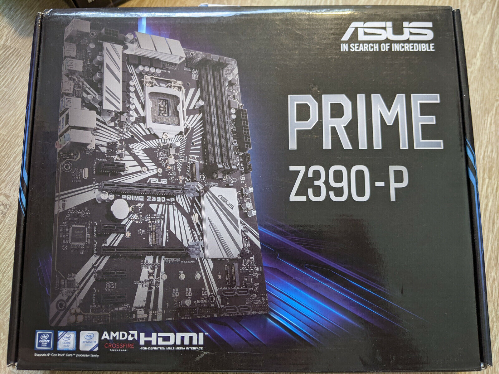 ASUS Prime Z390-P LGA1151 (Intel 8th and 9th Gen) ATX Motherboard