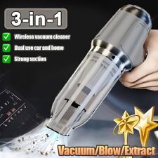 4 in 1 upgrade Car Vacuum Cleaner Air Blower Wireless Handheld Rechargeable Mini picture