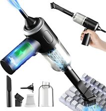 Compressed Air Duster w/ Air Blower Vacuum Cleaner & Air Duster in 1 picture