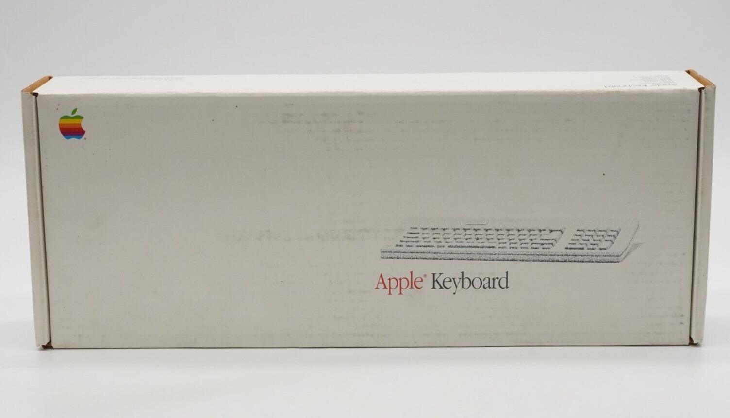 Vintage Apple M0116 Keyboard with ADB Cable + Original Box Tested