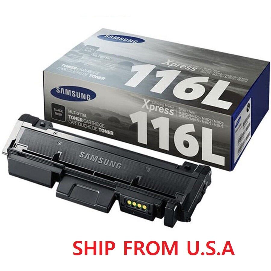 SAMSUNG Original Genuine MLT-D116L High Yield Black Toner Cartridge USA Shipping