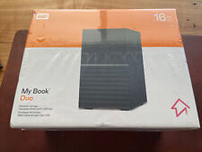 WD My Book Duo 16TB Two-Bay External Desktop RAID Storage Array - SEALED picture