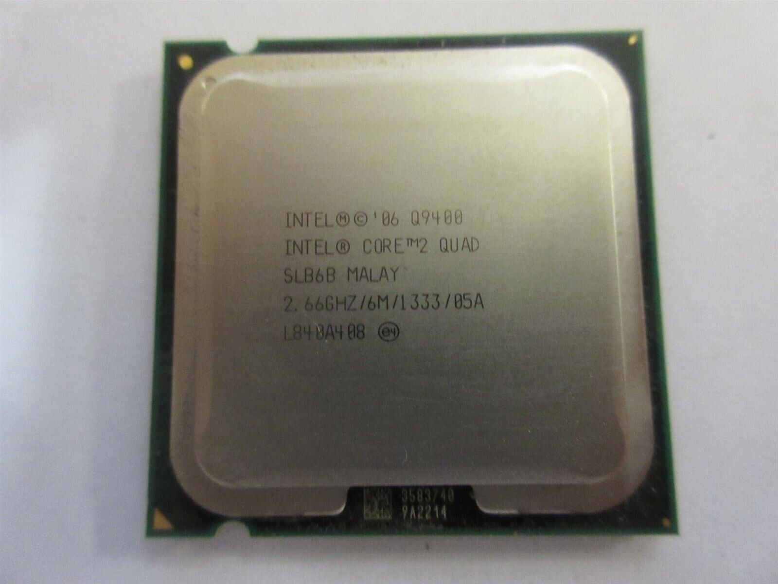 Intel SLB6B Core 2 Quad Q9400 2.66GHz/6M/1333/05A CPU Processor Socket 775