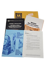 Vintage Motorola M6800 Microprocessor Technical Manual & Literature picture