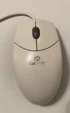Vintage Gateway Logitech M-UR69 Wired Optical USB Mouse with Gateway Mouse Pad picture