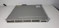Cisco WS-C3850-48F-S 48-Port Gigabit PoE+ Switch w/ C3850-NM-4-1G Single 1100W picture