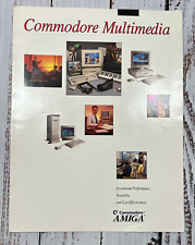 Vintage Commodore Multimedia Advertising Brochure 1992 picture