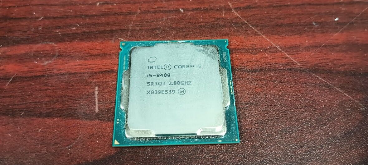 Intel Core i5-8400 SR3QT 2.80GHz Six Core LGA1151 9MB Processor CPU #95