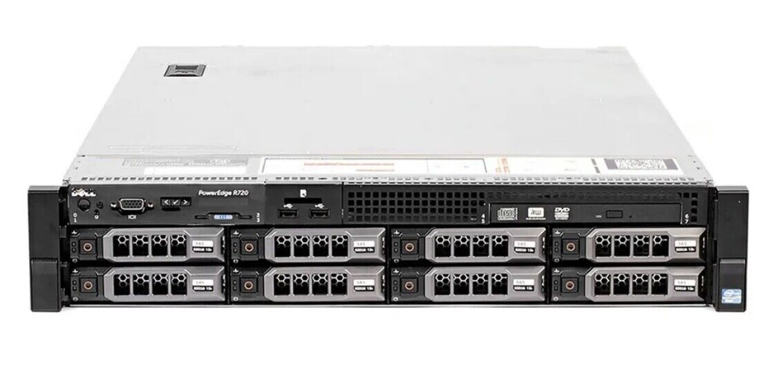 Dell PowerEdge R720 Server - 2x 2650V2 2.6GHz - 384gb RAM - 32TB total sas hdd