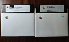 Lot of 2 Vintage Apple Disks 5.25 IIe An Introduction IIe 1984 1986 picture