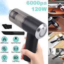 120W Cordless Handheld Car Vacuum Cleaner/Electric Mini Air Duster for Keyboard picture