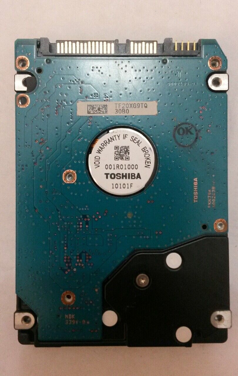 BOARD ONLY TOSHIBA MK1655GSXF HDD2H75 SATA PCB G002439-0A