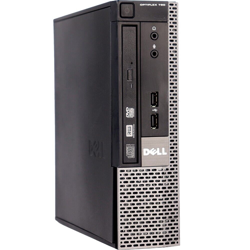 Dell Desktop i5 Computer PC USFF 8GB RAM 640GB HDD Windows 10 Home Wi-Fi DVD/RW
