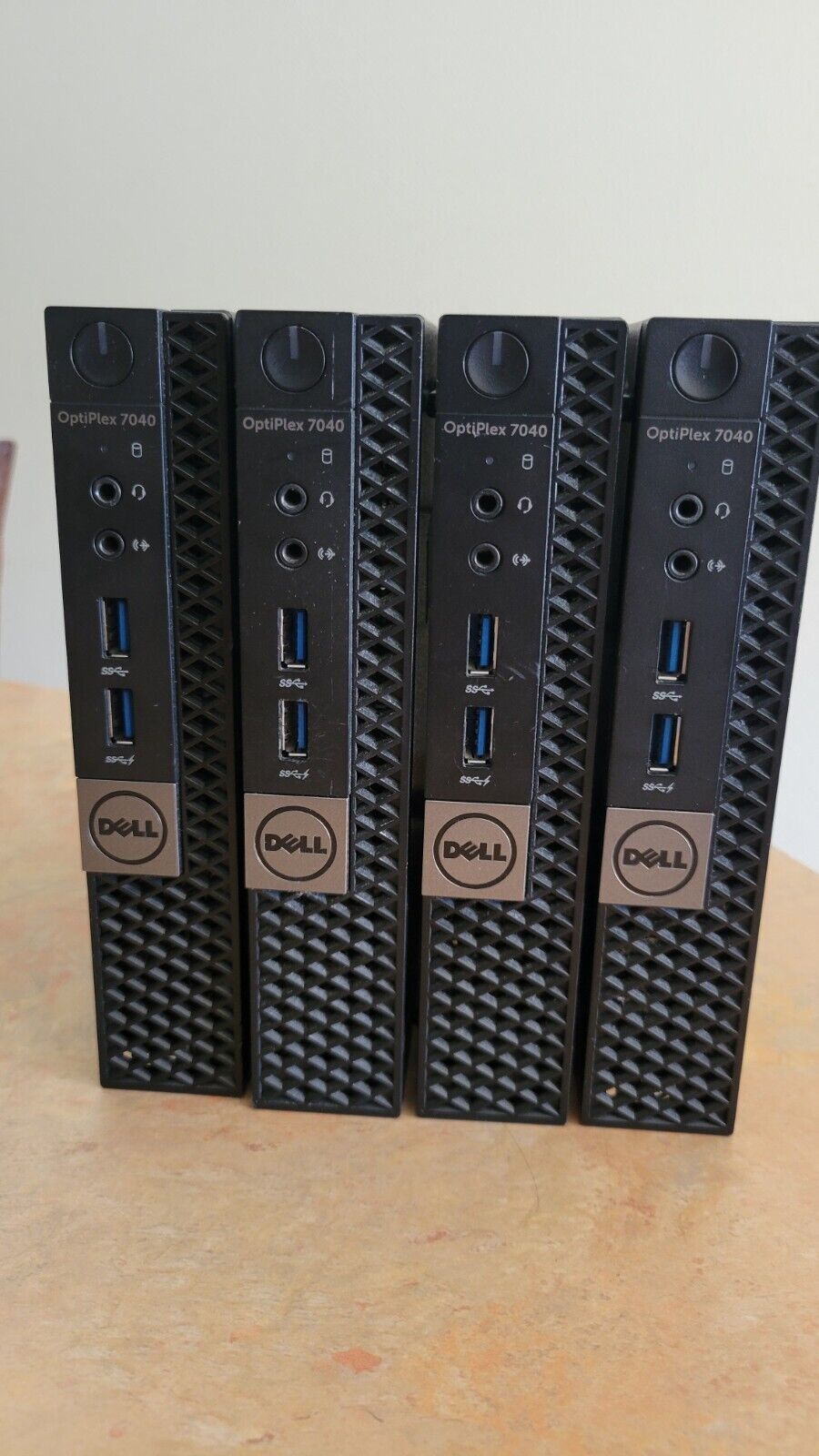 Lot Of 4 - Dell Optiplex 7040 (256GB M.2 SSD, Intel Core i5-6500T, 8GB) PC