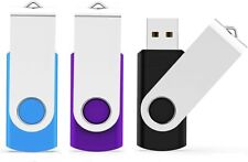 USB Flash Drive 8GB 3 Pack 2.0 Thumb Drives Jump 8GB, 3 Colors  picture