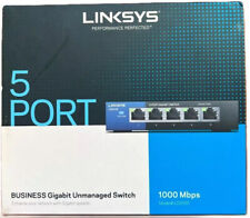 Linksys 5 Port Business Gigabit Unmanaged Switch 1000Mbps LGS105 picture