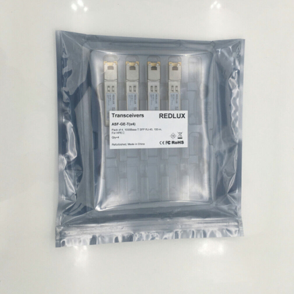 10 Packs For MikroTik S-RJ01 1000base-T SFP to RJ45 Transceiver Module