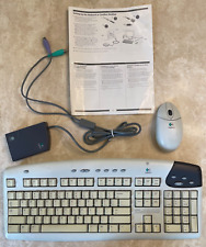 Vintage Logitech ITouch Y-RB6 Cordless Keyboard & Mouse picture