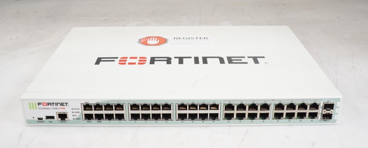 Fortinet FortiGate 140D FG-140D-POE Firewall