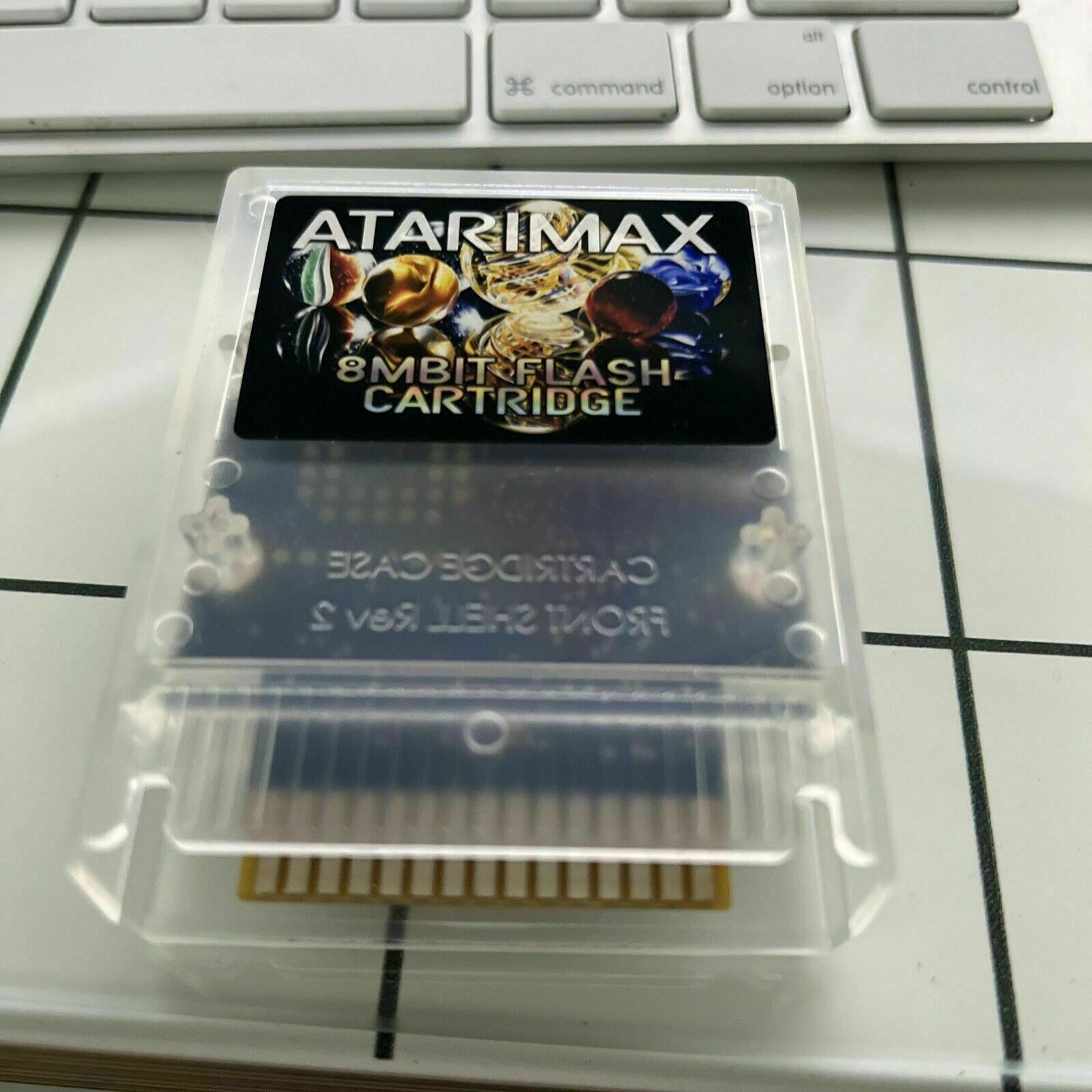 AtariMax cartridge loaded with games (64K machines). 800XL/130XE/65XE/XEGS