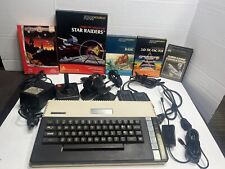 Atari 800XL Home Computer Tested OEM Power Cords Cables Controller GAME HUGE LOT picture