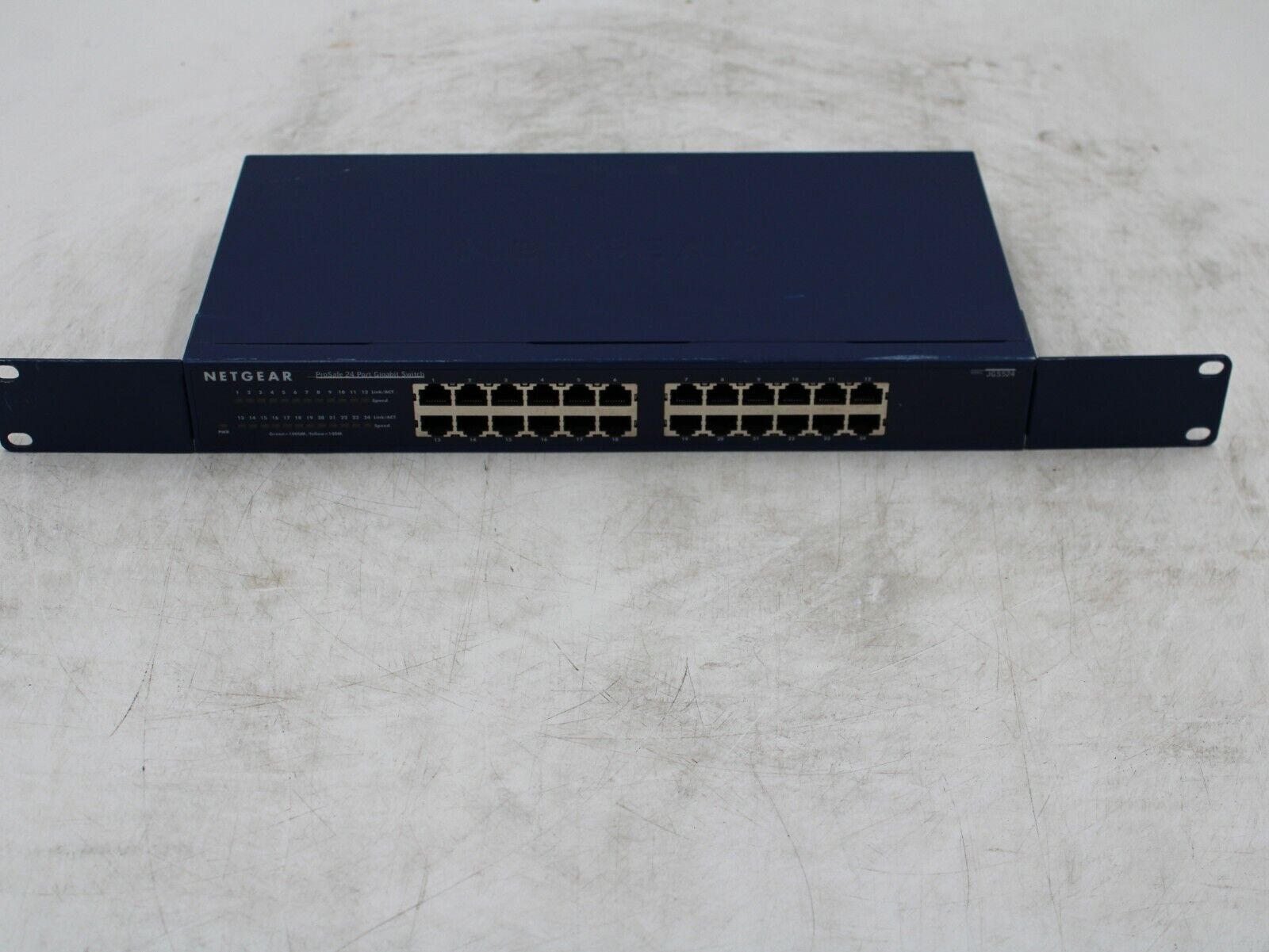 Netgear Prosafe JGS524 24 Port Gigabit Ethernet Network Switch TESTED