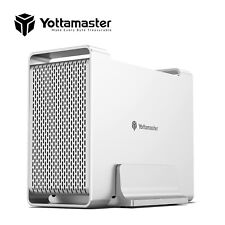 Yottamaster 2 Bay RAID Hard Drive Enclosure USB 3.1 Type B For 3.5