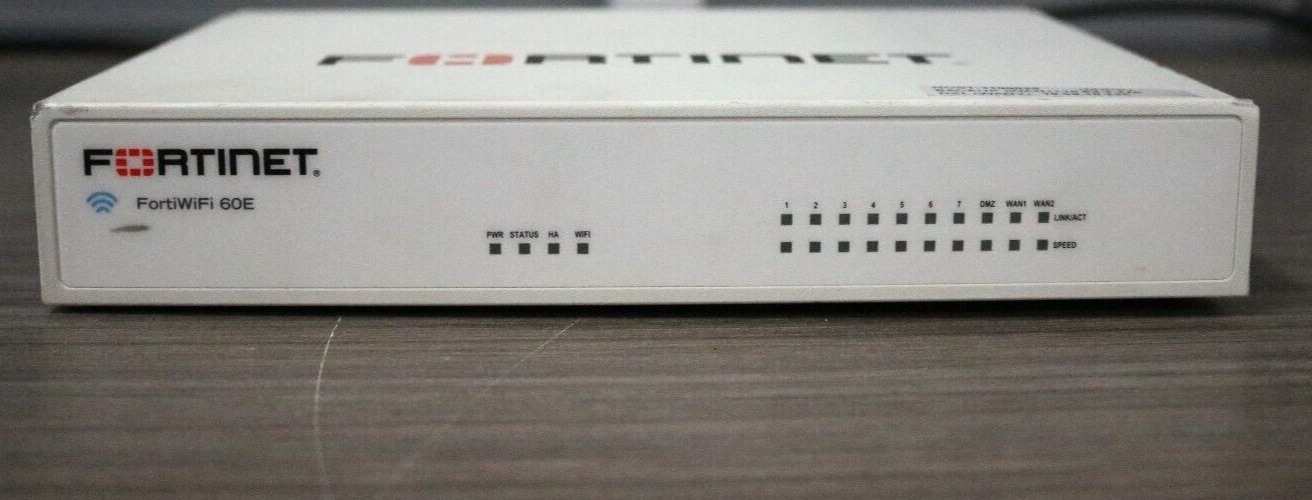 Fortinet  FWF--60E Network Security Firewall .