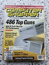 Vintage Computer Shopper Magazine Guide to 661 Note Books and Protables OCT 1992 picture