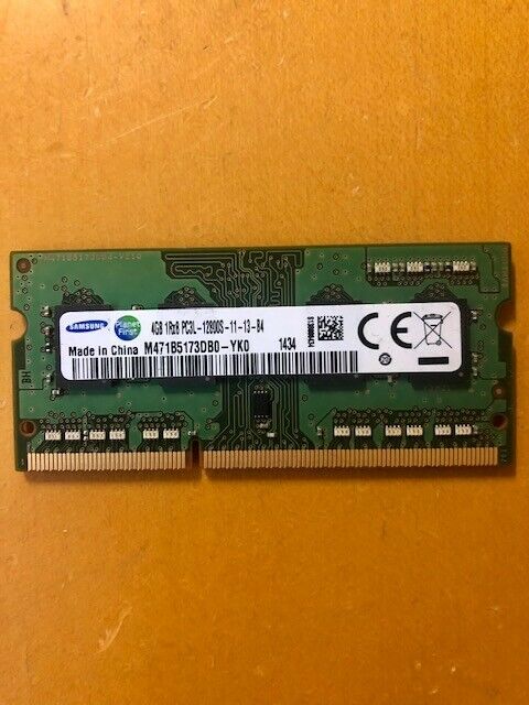 4GB PC3-12800 (DDR3-1600) Laptop Ram - Mixed Brands