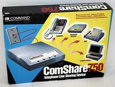 Vintage Command Communications ComShare 750 Telephone LIne Sharing Device picture