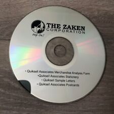vintage software CD - Zaken quicksell sample letters postcards analysis form etc picture