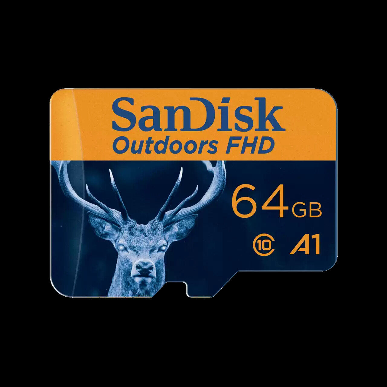 SanDisk 64GB microSDXC UHS-I Card with Adapter, 2-Pack - SDSQUNR-064G-GN6VT